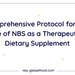 Comprehensive Protocol for the Use of NBS as a Therapeutic Dietary Supplement